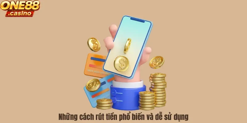 Những cách rút tiền phổ biến và dễ sử dụng